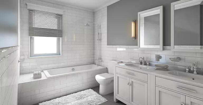 Bathroom Remodel Bathtub in Dublin, IN