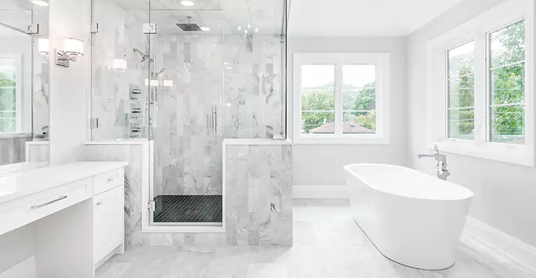 Full Shower Remodel in Dublin