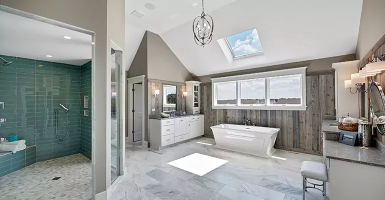 Guest Bathroom Flooring Remodel in Dublin