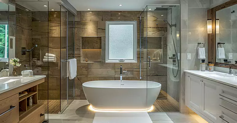 Master Suite Bathroom Remodel in Dublin, IN