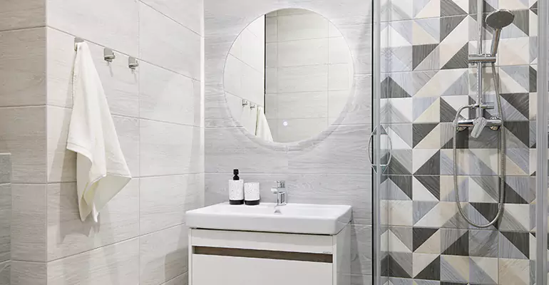 Small Master Bathroom Remodel in Dublin