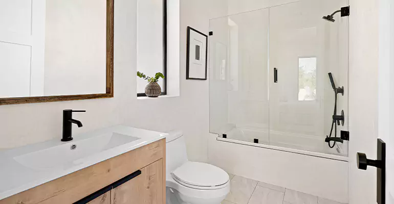 Tub Replacement With Shower in Dublin