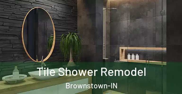 inner Bathroom imggen Tile Shower Remodel Brownstown-IN