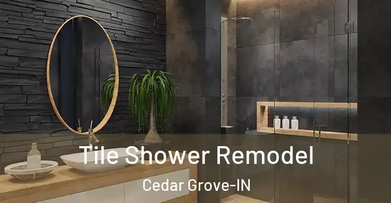 inner Bathroom imggen Tile Shower Remodel Cedar Grove-IN